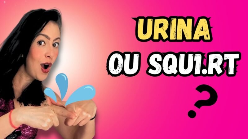 É ESQU!CHO OU URINA ? VOCÊ sabe
